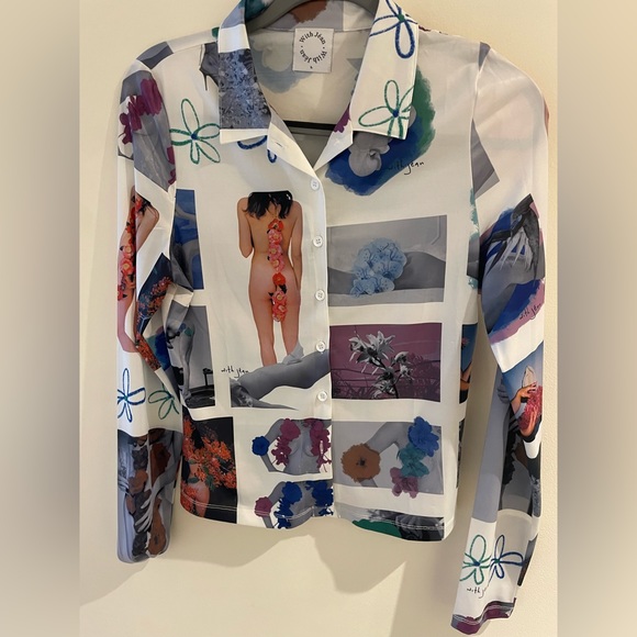 With Jéan Bobbie Shirt in Floral Mimicry - Picture 6 of 6